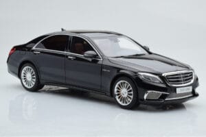 Mercedes AMG S65 W222 Preto GT Spirit 1:18 ZM043 Resina - imagem 4 de 6