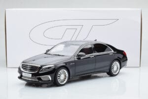 Mercedes AMG S65 W222 Preto GT Spirit 1:18 ZM043 Resina - imagem 6 de 6