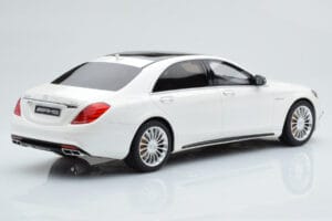 Mercedes AMG S65 W222 Branco GT Spirit 1:18 B66960371 Resina - imagem 2 de 8