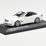 Mercedes SL 55 AMG R230 Branco Minichamps 1:43 - image 2 of 4