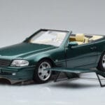 Mercedes SL500 R129 Verde Metálico Norev 1:18 183753 Metal - image 3 of 8
