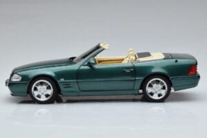 Mercedes SL500 R129 Verde Metálico Norev 1:18 183753 Metal - imagem 5 de 8