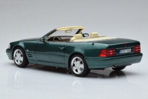 Mercedes SL500 R129 Verde Metálico Norev 1:18 183753 Metal - imagem 7 de 8