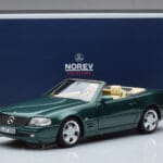Mercedes SL500 R129 Verde Metálico Norev 1:18 183753 Metal - image 8 of 8
