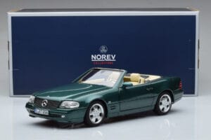 Mercedes SL500 R129 Verde Metálico Norev 1:18 183753 Metal - imagem 8 de 8