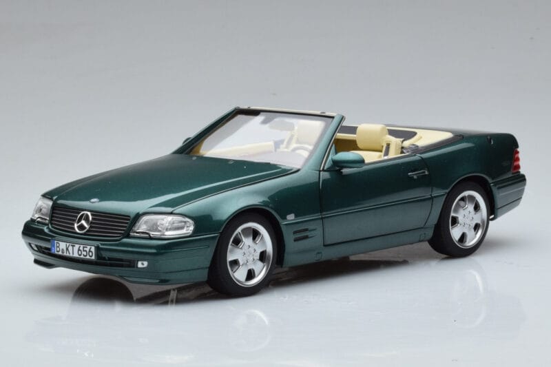 Mercedes SL500 R129 Verde Metálico Norev 1:18 183753 Metal