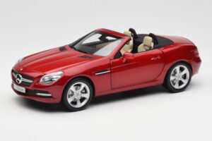 Mercedes SLK R172 Designo Zircon Vermelho Minichamps 1:18 B66960513