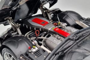 Mercedes SLR McLaren Preto CMC 1:18 M-045F Metal - imagem 9 de 10