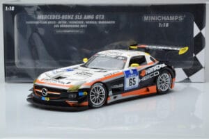 Mercedes SLS AMG GT3 Hankook Team Heico #65 T. Heyer / B. Schneider / M. Arnold / G. Margaritis 24 Hours of Nurburgring 2012  - imagem 6 de 6