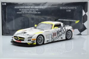 Mercedes SLS AMG GT3 HTP Motorsport Persson #84 B. Schneider / M. Buhk / M. Gotz Winners 24 Hours of Spa-Francorchamps 2013 M - imagem 6 de 6
