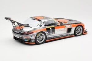 Mercedes SLS AMG GT3 #1 Team Abu Dhabi By Black Falcon K. Al Qubaisi / Edwards / M. Bleekemolen / B. Schneider Winners 24 Hou - imagem 2 de 6