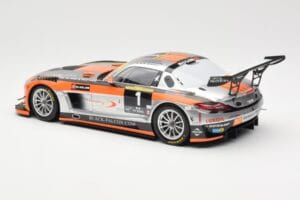 Mercedes SLS AMG GT3 #1 Team Abu Dhabi By Black Falcon K. Al Qubaisi / Edwards / M. Bleekemolen / B. Schneider Winners 24 Hou - imagem 5 de 6