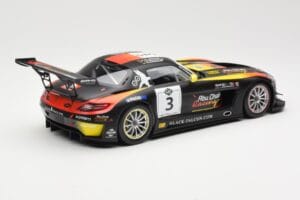 Mercedes SLS AMG GT3 #3 Team Abu Dhabi By Black Falcon K. Al Qubaisi / M. Bleekemolen / B. Schneider Winners Gulf 12 Hours Ab - imagem 2 de 6