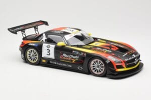 Mercedes SLS AMG GT3 #3 Team Abu Dhabi By Black Falcon K. Al Qubaisi / M. Bleekemolen / B. Schneider Winners Gulf 12 Hours Ab - imagem 4 de 6