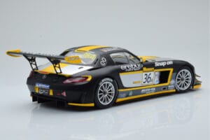 Mercedes SLS AMG GT3 Team Erebus Motorsport #36 B. Schneider / A. Jager / C. Roloff Winners Bathurst 12 Hours 2013 Minichamps - imagem 2 de 6