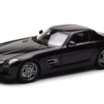 Mercedes SLS AMG Obsidian Preto Metálico Minichamps 1:18 B66960042