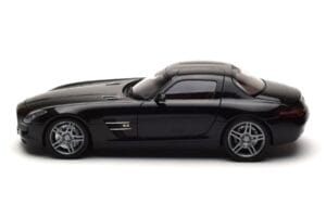 Mercedes SLS AMG Obsidian Preto Metálico Minichamps 1:18 B66960042 Metal - imagem 4 de 7