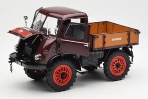 Mercedes Unimog 401 With Westfalia Cabin Schuco 1:18 450014300 Metal - imagem 2 de 8