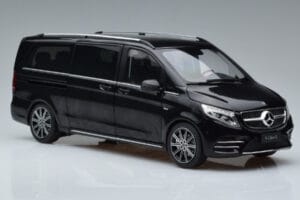 Mercedes V-Class W447 V260L Preto OEM 1:18 QALCN89911150 Metal - imagem 7 de 8