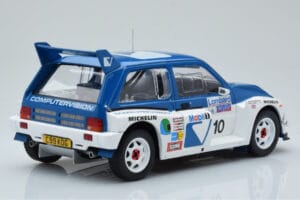 MG Metro 6R4 #10 M. Wilson / N. Harris RAC Rally 1986 IXO 1:18 18RMC068A Metal - imagem 2 de 6