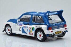 MG Metro 6R4 #10 M. Wilson / N. Harris RAC Rally 1986 IXO 1:18 18RMC068A Metal - imagem 5 de 6