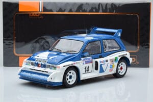 MG Metro 6R4 #14 D. Llewellin / P. Short RAC Rally 1986 IXO 1:18 18RMC068C Metal - imagem 6 de 6