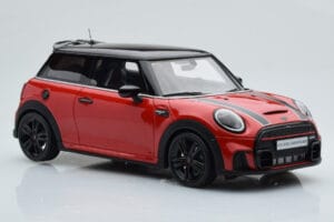 Mini Cooper S JCW F56 Vermelho Otto 1:18 OT984 Resina - imagem 4 de 6