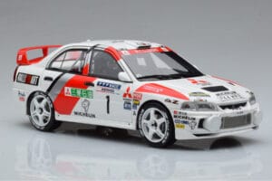 Mitsubishi Lancer Evo 4 T. Makinen / S. Harjanne Rally Catalunya 1997 Otto 1:18 OT409 Resina - imagem 4 de 6