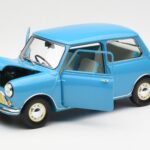 Morris Mini Minor Azul Kyosho 1:18 08964BL - image 2 of 8