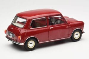 Morris Mini Minor Vermelho Kyosho 1:18 08964R Metal - imagem 3 de 8