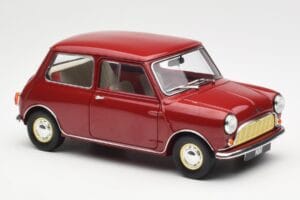 Morris Mini Minor Vermelho Kyosho 1:18 08964R Metal - imagem 6 de 8