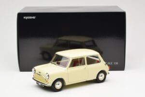 Morris Mini Minor Branco Kyosho 1:18 08964W Metal - imagem 8 de 8
