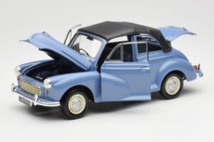 Morris Minor Cabriolet Azul Minichamps 1:18 150137030 Metal - imagem 2 de 8
