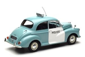 Morris Minor Polícia Azul & Branco Minichamps 1:18 150137090 Metal - imagem 3 de 8