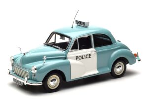 Morris Minor Polícia Azul & Branco Minichamps 1:18