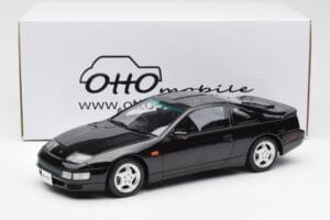Nissan 300ZX Z32 Preto Metálico Otto 1:18 OT262 Resina - imagem 6 de 6