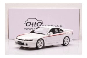 Nissan Silvia S15 Spec-R Nismo Aero Branco Otto 1:18 OT1035 Resina - imagem 6 de 6