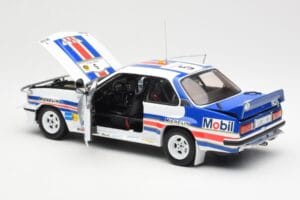 Opel Ascona 400 #5 W. Rohrl / C. Geistdorfer Safari Rally Campeão Mundial 1982 Sun Star 1:18 5378 Metal - imagem 5 de 8