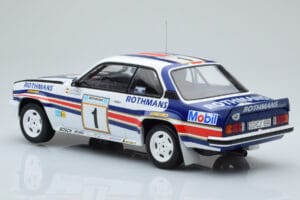 Opel Ascona 400 Rothmans #1 W. Rohrl / C. Geistdorfer Rally Acropolis 1982 IXO 1:18 18RMC097A Metal - imagem 5 de 6