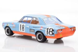 Opel Commodore A Steinmetz Gulf #18 Joossens / Byttebier 24 Hours of Spa 1971 Minichamps 1:18 155714618 Metal - imagem 5 de 6