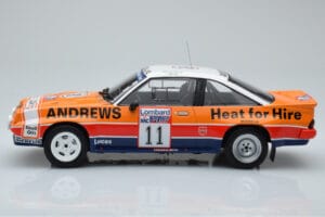 Opel Manta 400 #11 R. Brookes / M. Broad RAC Rally 1985 IXO 1:18 18RMC099 Metal - imagem 3 de 6