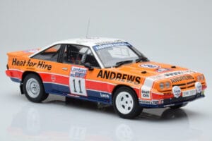 Opel Manta 400 #11 R. Brookes / M. Broad RAC Rally 1985 IXO 1:18 18RMC099 Metal - imagem 4 de 6