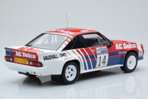 Opel Manta 400 #14 J. McRae / I. Grindrod RAC Rally 1985 IXO 1:18 18RMC098 Metal - imagem 2 de 6