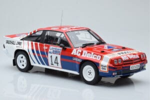 Opel Manta 400 #14 J. McRae / I. Grindrod RAC Rally 1985 IXO 1:18 18RMC098 Metal - imagem 4 de 6