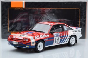 Opel Manta 400 #14 J. McRae / I. Grindrod RAC Rally 1985 IXO 1:18 18RMC098 Metal - imagem 6 de 6