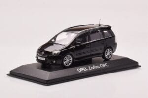 Opel Zafira B OPC Preto Minichamps 1:43 1799622 Metal - imagem 2 de 4