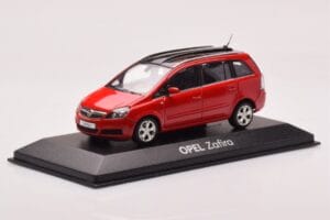 Opel Zafira B OPC Vermelho Minichamps 1:43 400045300 Metal - imagem 2 de 4