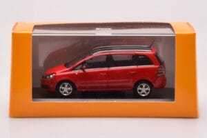 Opel Zafira B OPC Vermelho Minichamps 1:43 400045300 Metal - imagem 4 de 4