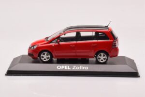 Opel Zafira B OPC Vermelho Minichamps 1:43 400045300
