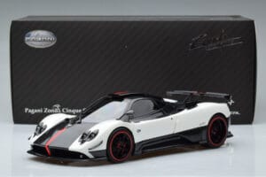 Pagani Zonda Cinque Branco Benny Almost Real 1:18 850601001 Metal - imagem 12 de 12